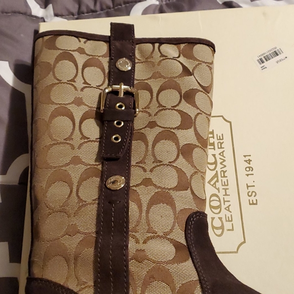 Authentic Coach Boots size 7 - Picture 5 of 8